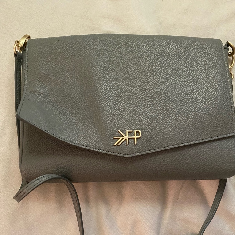 Freshly Picked Clutch in Stone